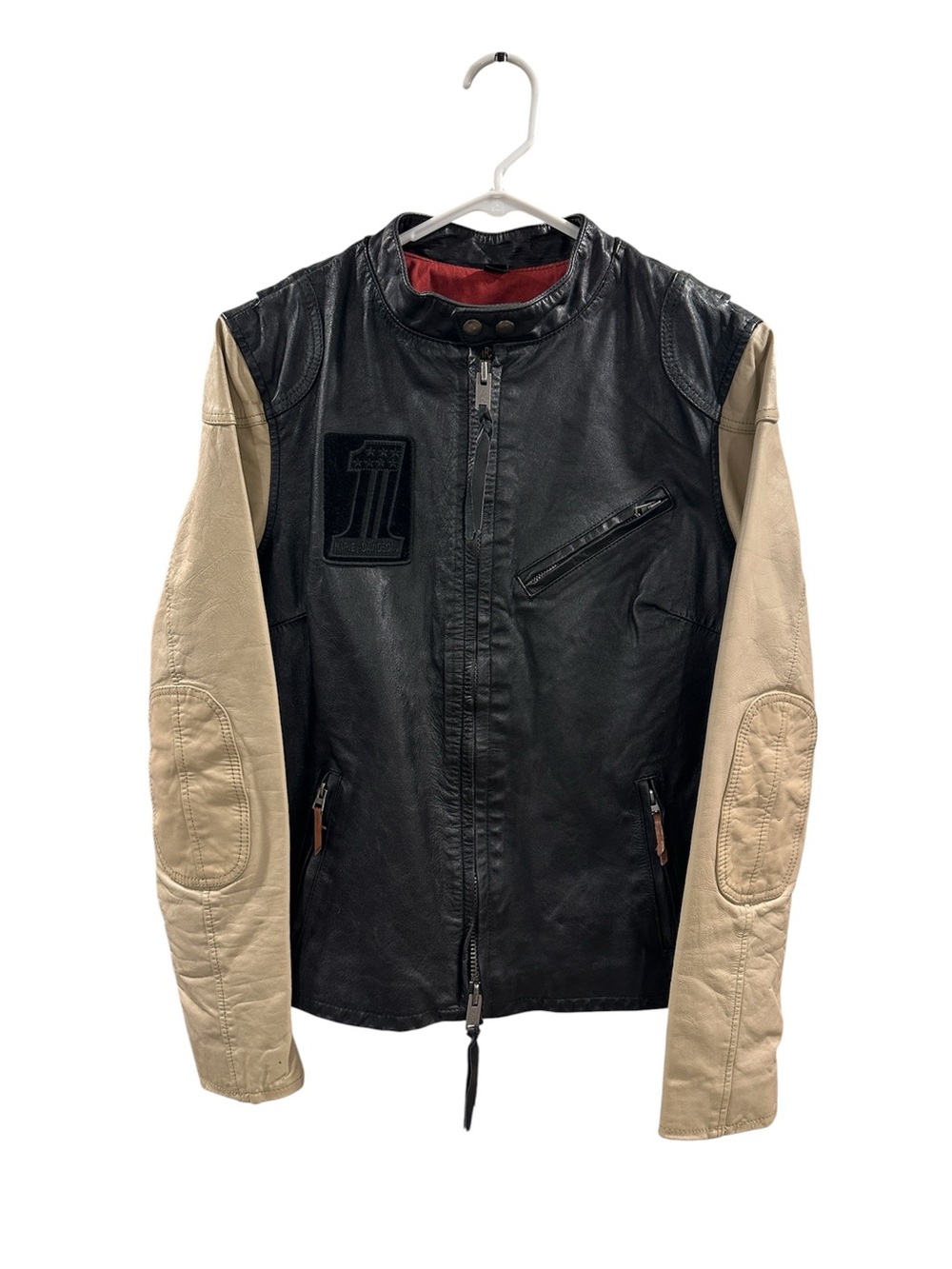 Women’s Slimfit Harley-Davidson Pushrod #1 Leather Jacket